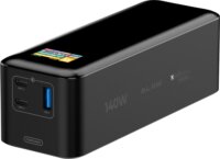 BLOW PD 140W AIR99.9 LCD Powerbank mellékelt kábellel USB-A + Type-C / 27000mAh 140W - Fekete