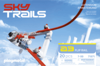 Playmobil 71971 Sky Trails - Felhajtható sín pálya