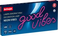 Activejet AJE-NEON VIBES Fali LED Dekorációs Lámpa - Good Vibes