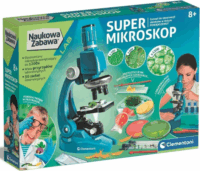 Clementoni 50755 Scientific Fun - Szuper mikroszkóp tudományos készlet