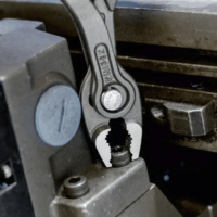 Knipex 8202150 TwinGrip Elülső Kombinált Fogó - Piros/Kék