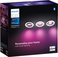 Philips Hue White Ambiance Adore Fürdőszobai LED Spot lámpa szett 12,6W 800lm - Ezüst (3db/csomag)