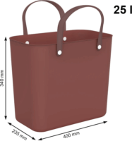 Rotho Multibag Albula 25L Bevásárlótáska 25L - Bordó