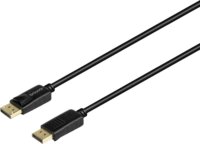 Savio CL-206 DisplayPort 1.4 apa - DisplayPort 1.4 apa Kábel 3m - Fekete