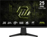 MSI 24,5" 255F X24 16:9 FHD Rapid IPS Gaming Monitor - Fekete