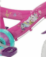 Huffy 21485W Gabby babaháza gyermek kerékpár 16" - Rózsaszín/Zöld