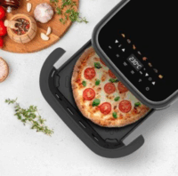 Taurus 973006000 3 az 1-ben Elektromos Pizzasütő Ø 30cm 2200W - Fekete