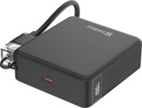 Sandberg 421-33 Powerbank integrált USB-C kábellel 5000mAh 20W - Fekete