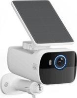 Safemo SC1 Smart Wifi 4K UHD 8MP napelemes Okos Kamera - Fehér