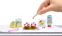 MGA Entertainment Miniverse Miniverzum - Mini étel kávézó 6. széria meglepetés kiegészítők
