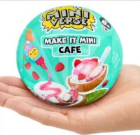 MGA Entertainment Miniverse Miniverzum - Mini étel kávézó 6. széria meglepetés kiegészítők