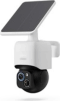 Safemo ST1 Smart Wifi 4K UHD 8MP forgatható napelemes Okos Kamera - Fehér