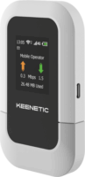 Keenetic KN-5110 Hordozható 4G+ LTE WiFi6 3000mAh Router - Szürke