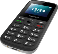 myPhone HaloA LTE 48/128MB 4G Dual SIM Nagy nyomógombos Mobiltelefon - Fekete