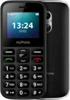 myPhone HaloA LTE 48/128MB 4G Dual SIM Nagy nyomógombos Mobiltelefon - Fekete