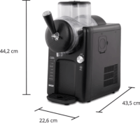 Unold 48956 2az1ben fagylalt és jégkása készítő gép 150W - Fekete