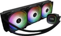 Gamdias Aura GL360 LITE 360mm ARGB All In One CPU Vízhűtés - Fekete