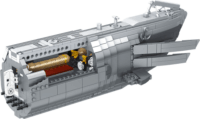 Revell 00960 U-Boot tengeralatjáró műanyag makett