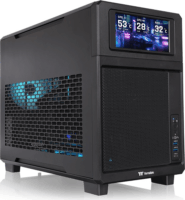 Thermaltake TR200 Micro Torony Számítógépház + 1db 120mm ventilátor - Fekete