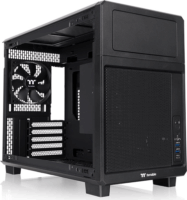 Thermaltake TR200 Micro Torony Számítógépház + 1db 120mm ventilátor - Fekete