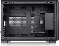 Thermaltake TR200 WS Micro Torony Számítógépház + 4db 120mm ventilátor - Fekete