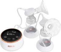 Neno Bella Twin Moon kétfázisú Dupla vezeték nélküli mellszívó készülék 150ml
