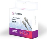Stansson CS-220-D U/UTP Cat6 Patch kábel 1m - Bézs