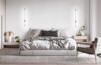 Activejet AJE-LUNGO beltéri LED Fali lámpa - Arany