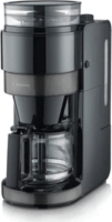 Severin KA 4830 Filteres Kávéfőző Darálóval és Üveg kiöntővel 900 Watt - Fekete