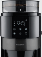 Severin KA 4831 Filteres Kávéfőző Darálóval és Üveg kiöntővel 900 Watt - Fekete