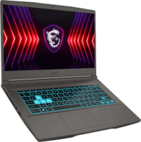 MSI Gaming NB Thin 15 B13VE-3485 Laptop Fekete (15.6" / Intel Core i5-13420H / 16GB / 512GB M.2 SSD / Nvidia GeForce RTX 4050)