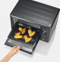 Severin TO 2078 Elektromos mini sütő 20L 1600 Watt - Fekete