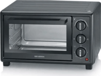Severin TO 2078 Elektromos mini sütő 20L 1600 Watt - Fekete