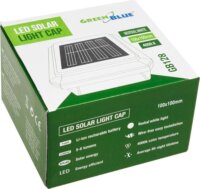 GreenBlue GB128 WW Napelemes Kerti Oszlop Dekor Lámpa 100 x 100 mm - Fekete