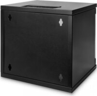 Digitus DN-10-06U-B 10" Fali rack szekrény 6U 312x300mm - Fekete