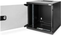 Digitus DN-10-06U-B 10" Fali rack szekrény 6U 312x300mm - Fekete