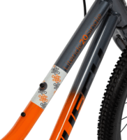Huffy 23205W Literide Alu Gyerek kerékpár pótkerékkel 20" - Narancs/Szürke