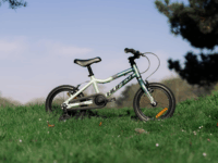 Huffy 24205W Literide Alu Gyerek kerékpár pótkerékkel 14" - Zöld