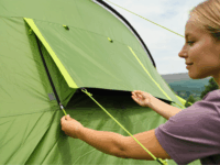 Coleman 2213851 Rocky Mountain 5 személyes Alagút sátor 480 x 310 x 195 cm - Zöld / Szürke