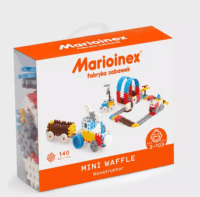 Marioinex Mini Waffle 140 darabos jármű építő készlet