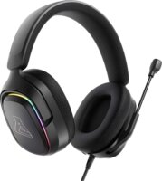 The G-Lab Korp Mercury Vezetékes RGB Gaming Headset - Fekete