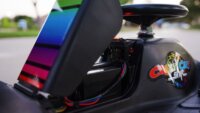 Razor CRAZY CART Shift Lightshow elektromos Gyerek gokart - Fekete