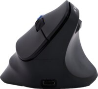 Bluestork Ergo Lumi Pro Ergonomikus Bluetooth + RF Wireless Egér - Fekete