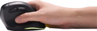 Bluestork Ergo Lumi Pro Ergonomikus Bluetooth + RF Wireless Egér - Fekete