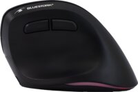 Bluestork Ergo Lumi Pro Ergonomikus Bluetooth + RF Wireless Egér - Fekete