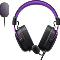 Havit H2002C+U Vezetékes Gaming Fejhallgató Headset - Fekete/Lila