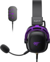 Havit H2002C+U Vezetékes Gaming Fejhallgató Headset - Fekete/Lila