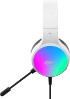 Havit H2043U Vezetékes Gaming RGB Headset - Fekete/Fehér