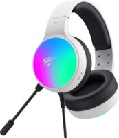 Havit H2043U Vezetékes Gaming RGB Headset - Fekete/Fehér
