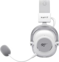 Havit H2002YG RF Wireless + Bluetooth / Vezetékes Gaming Fejhallgató Headset - Fehér/Szürke